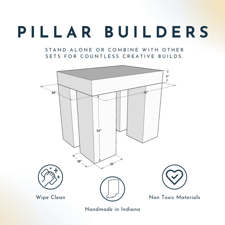Foamnasium Pillar Builders & Reviews Wayfair Canada